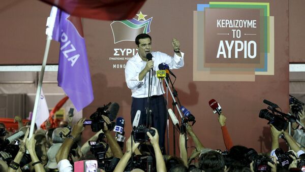 Alexis Tsipras, líder del partido Syriza - Sputnik Mundo
