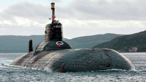 Submarino nuclear ruso de clase Akula - Sputnik Mundo