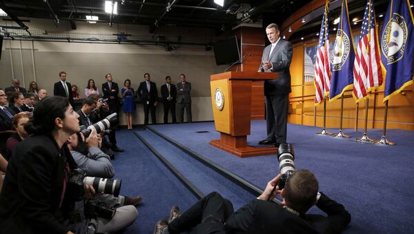 John Boehner anuncia su renuncia en el Congreso - Sputnik Mundo