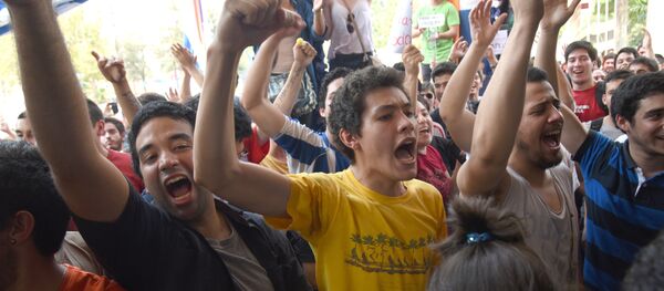 PARAGUAY-UNIVERSITY-STUDENTS PARAGUAY-UNIVERSITY-STUDENTS - Sputnik Mundo
