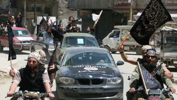 Combatientes del Frente al Nusra en Alepo (archivo) - Sputnik Mundo