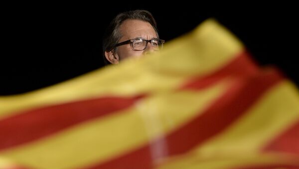 Artur Mas, presidente de Cataluña - Sputnik Mundo
