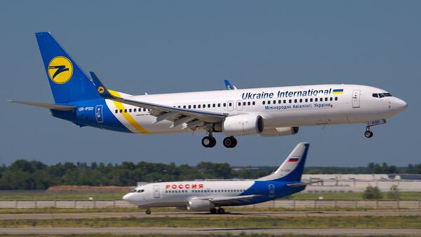 Avión de Ukraine International Airlines - Sputnik Mundo