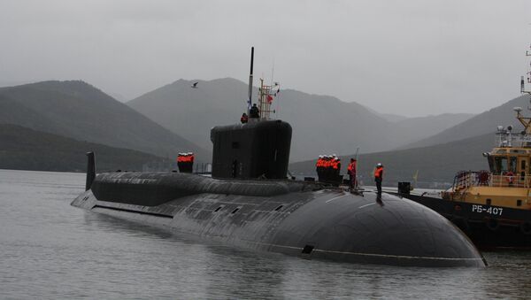 Submarino nuclear Alexandr Nevski - Sputnik Mundo