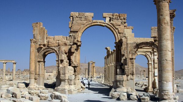 Arco de Triunfo de Palmira, Siria - Sputnik Mundo