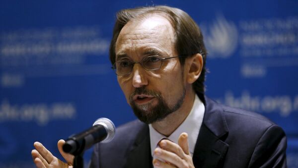 Zeid Ra'ad Al Hussein, Alto Comisionado de las Naciones Unidas para los DDHH - Sputnik Mundo