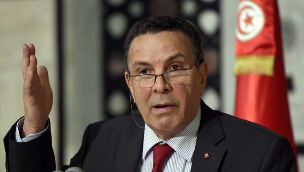 Farhat Horchani, ministro de Defensa de Túnez - Sputnik Mundo
