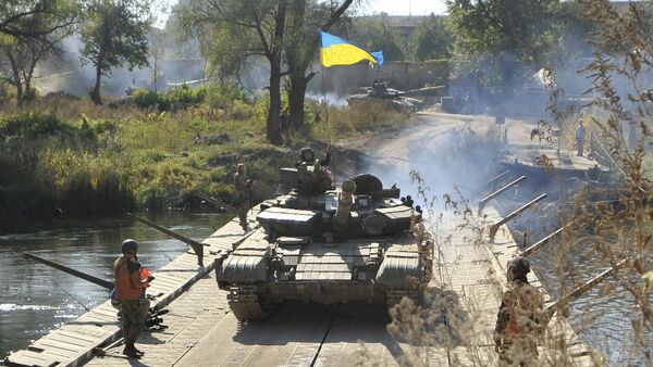 Tanque ucraniano - Sputnik Mundo