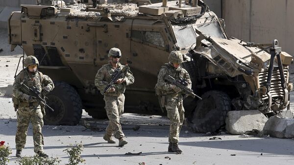 Militares de la OTAN en Kabul, Afganistán - Sputnik Mundo