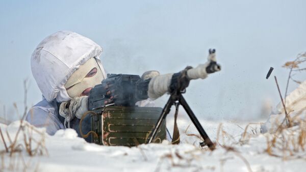 Тренировка курсантов Арктического подразделения ДВВКУ - Sputnik Mundo