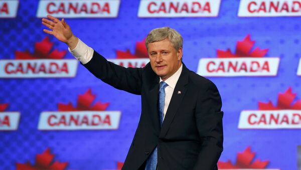 Stephen Harper, primer ministro de Canadá - Sputnik Mundo