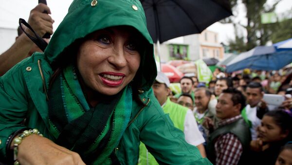 Sandra Torres, candidata presidencial de la guatemalteca Unidad Nacional de la Esperanza (UNE) - Sputnik Mundo