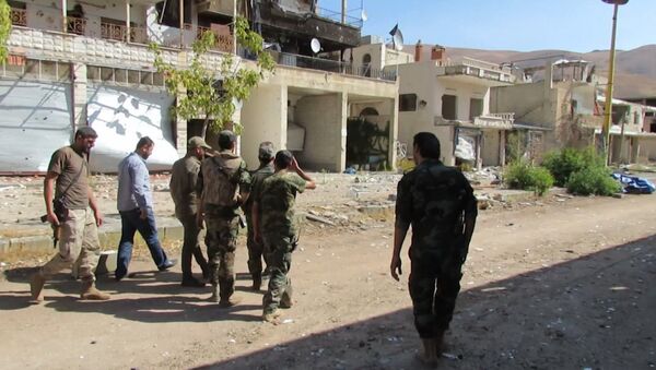 El Ejército sirio recupera una localidad en Damasco (archivo) - Sputnik Mundo