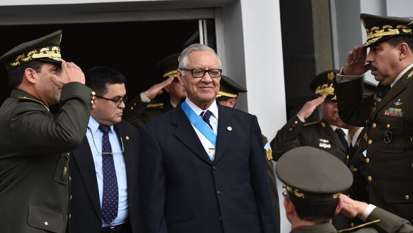 Alejandro Maldonado, presidente interino de Guatemala - Sputnik Mundo
