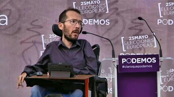 Pablo Echenique, secretario general de Podemos en Aragón - Sputnik Mundo