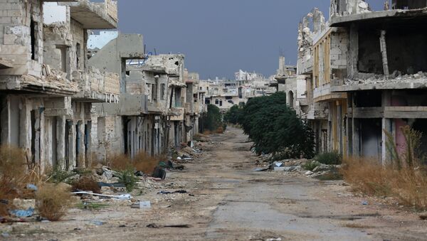 Ситуация в городе Мурек в сирийской провинции Хама  - Sputnik Mundo