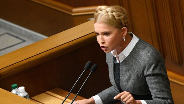 Yulia Timoshenko, ex primera ministra de Ucrania, líder del partido Batkivschina - Sputnik Mundo
