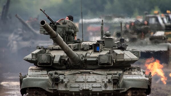 Tanque T-90 ruso (archivo) - Sputnik Mundo
