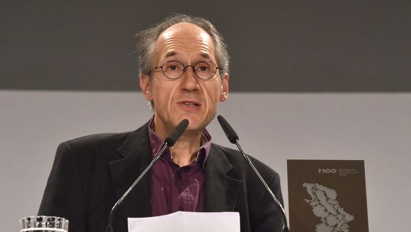 Gerard Biard, redactor jefe de Charlie Hebdo - Sputnik Mundo