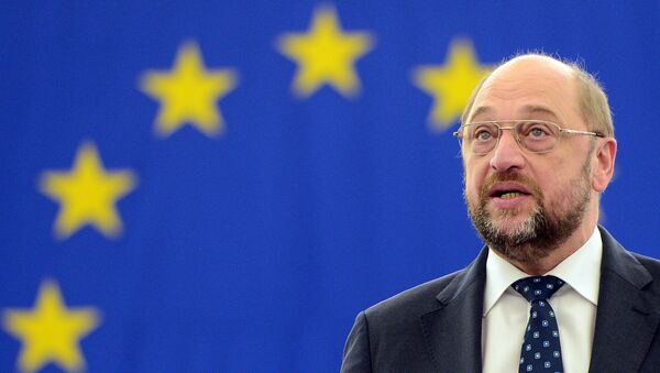 Martin Schulz, presidente del Parlamento Europeo - Sputnik Mundo