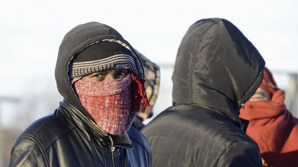 Refugiados en la frontera entre Rusia y Noruega - Sputnik Mundo
