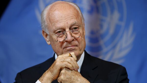 Staffan de Mistura, enviado especial de la ONU para Siria - Sputnik Mundo