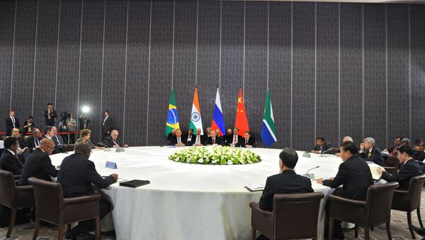 Líderes de BRICS en Antalya - Sputnik Mundo