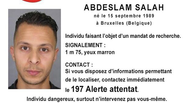 Abdeslam Salah, principal sospechoso de los ataques en París - Sputnik Mundo