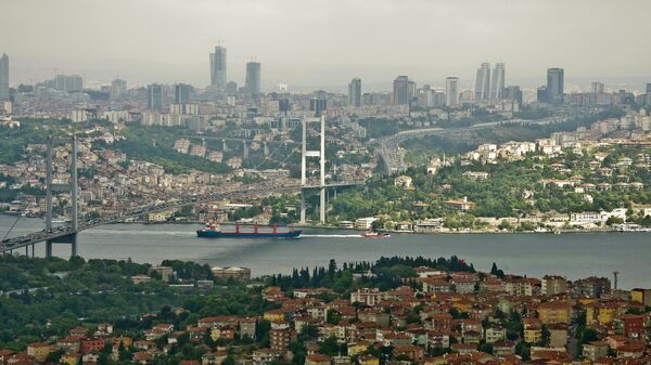 El estrecho de Bósforo en Estambul - Sputnik Mundo