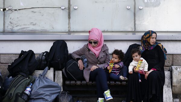 Refugiados sirios en Turquía - Sputnik Mundo