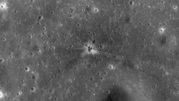 Hallan el área de impacto del acelerador del Apollo 16 en la Luna - Sputnik Mundo