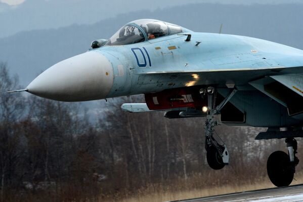 Ejercicios aéreos tácticos en el este de Rusia - Sputnik Mundo