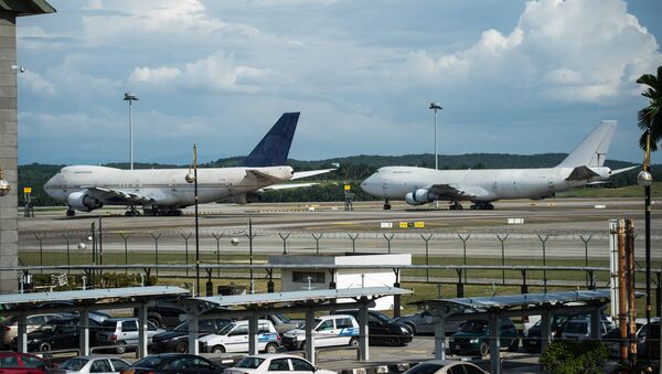 Aviones Boeing 747 abandonados en el aeropuerto de Kuala Lumpur - Sputnik Mundo