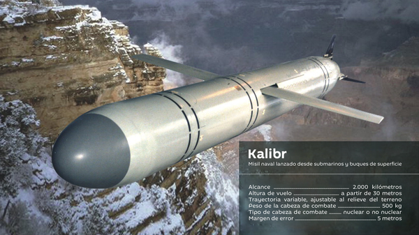 Misil de crucero Kalibr Misil de crucero Kalibr - Sputnik Mundo