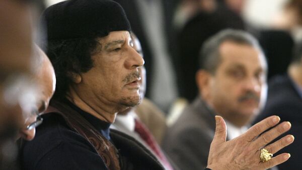 Ex líder de Libia Muammar Gadafi - Sputnik Mundo