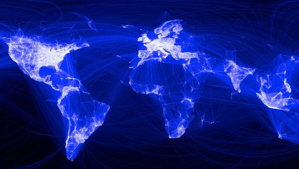 Conexión digital en el mundo (imagen referencial) - Sputnik Mundo