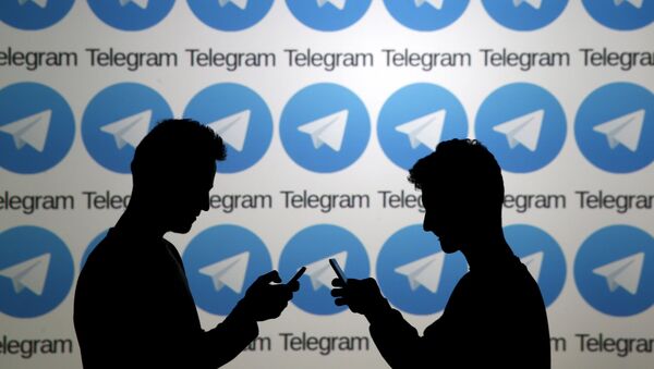 Telegram (imagen referencial) - Sputnik Mundo