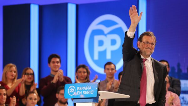 Mariano Rajoy, líder del PP y presidente del gobierno español - Sputnik Mundo