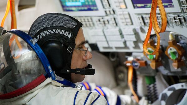 Yuri Malenchenko, cosmonauta ruso del equipaje ISS 46/47 - Sputnik Mundo