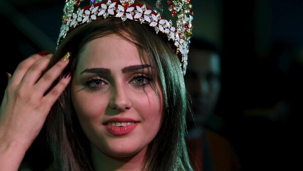 Shaima Qassem, ganadora de concurso de belleza Miss Irak de 2015 - Sputnik Mundo