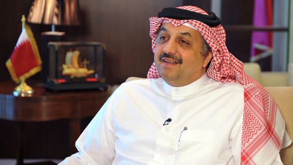 Khalid bin Mohammad Al Attiyah, ministro de Exteriores de Catar - Sputnik Mundo