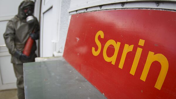 Sarín, arma química - Sputnik Mundo