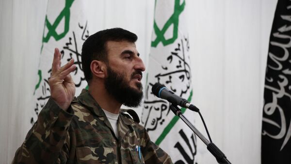 Zahran Alloush, líder del grupo terrorista Jaysh al Islam - Sputnik Mundo