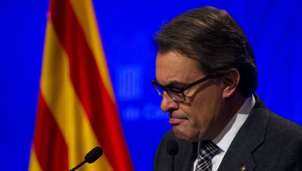 Artur Mas, expresidente en funciones del Gobierno de Cataluña - Sputnik Mundo