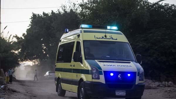 Una ambulancia en Egipto - Sputnik Mundo