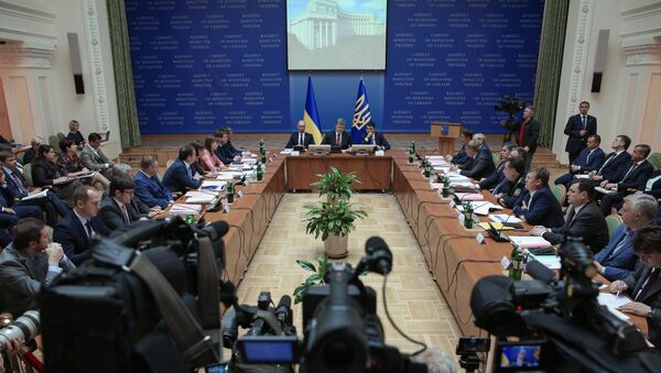 Gabinete de ministros de Ucrania - Sputnik Mundo
