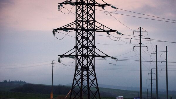 Líneas de la transmisión eléctrica de Crimea - Sputnik Mundo