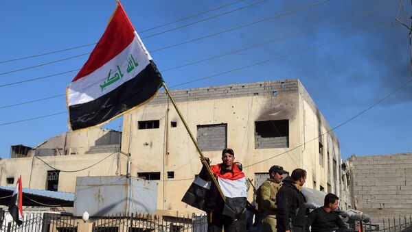 Miembros de las Fuerzas antiterroristas iraquíes en Ramadi - Sputnik Mundo