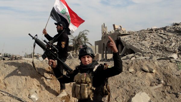Fuerzas de seguridad iraquíes en Ramadi - Sputnik Mundo