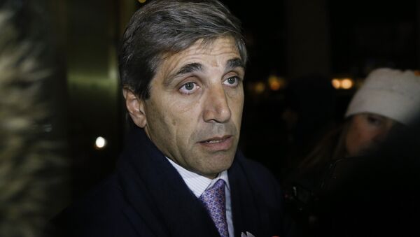 Luis Caputo, el presidente del Banco Central de la República Argentina - Sputnik Mundo